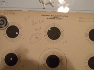 Bela's top scores were 140 and 153.